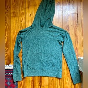 Outdoor Voices SOLD OUT Cloudknit Hoodie in Green, Size Medium
